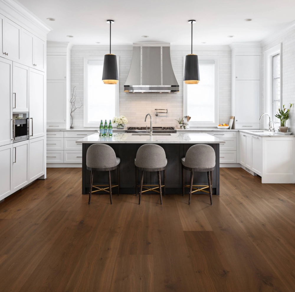 1599734-1 Hardened Oak Medium Smoked 2378x271x11.3 mm, 25 sq m. Click flooring 5G Dry