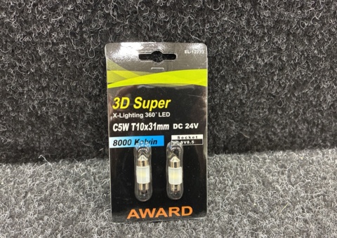 Approx. 100 2-pack LED lights Award 3D Super X-Lighting 360° LED