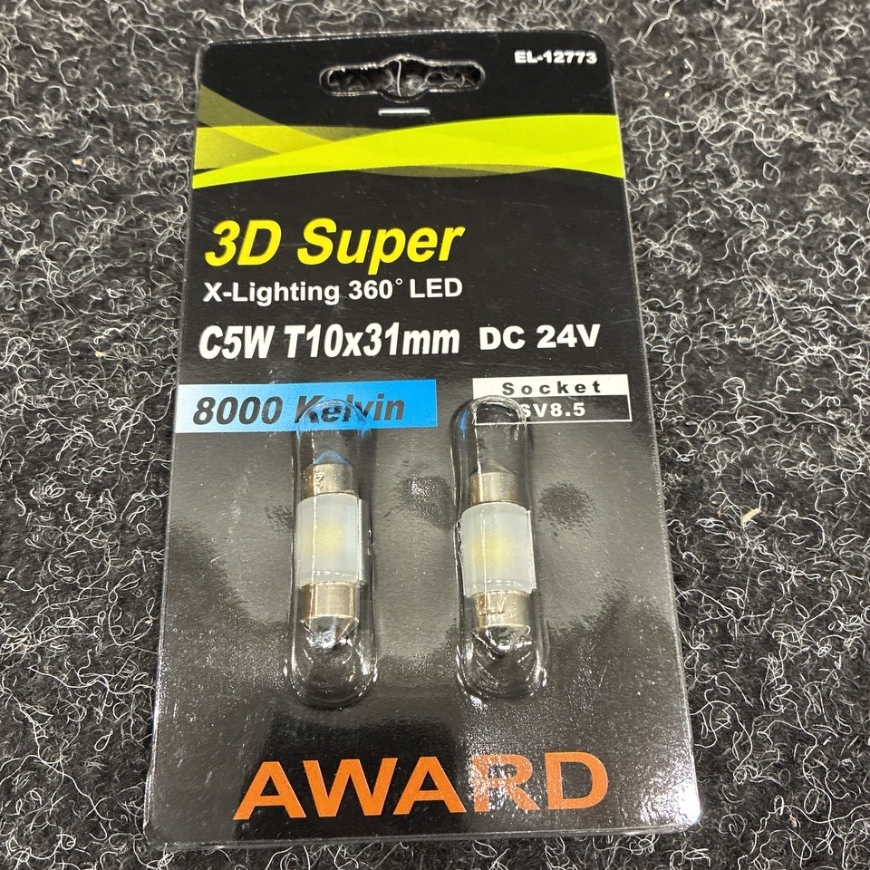 1599542-2 Ca 100 st 2-pack LED-lampor Award 3D Super X-Lighting 360° LED