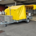 1368485-2 Trailer with flushing equipment - Rekotrailer Reko 1500 E -2000