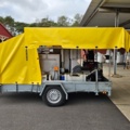 1368485-3 Trailer with flushing equipment - Rekotrailer Reko 1500 E -2000