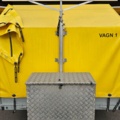 1368485-7 Trailer with flushing equipment - Rekotrailer Reko 1500 E -2000