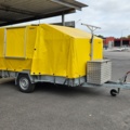 1368485-4 Trailer with flushing equipment - Rekotrailer Reko 1500 E -2000