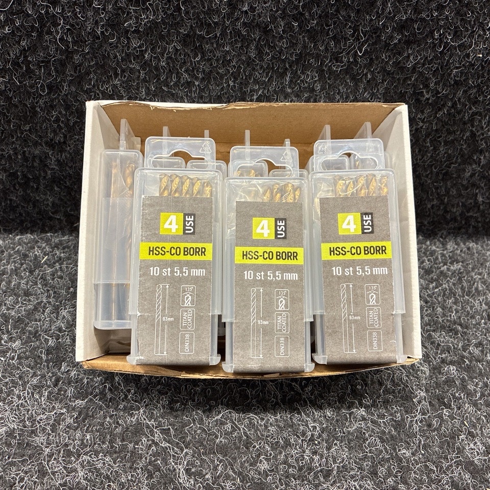 1599644-1 100 st Borr 4-USE 5.5mm HSS-CO