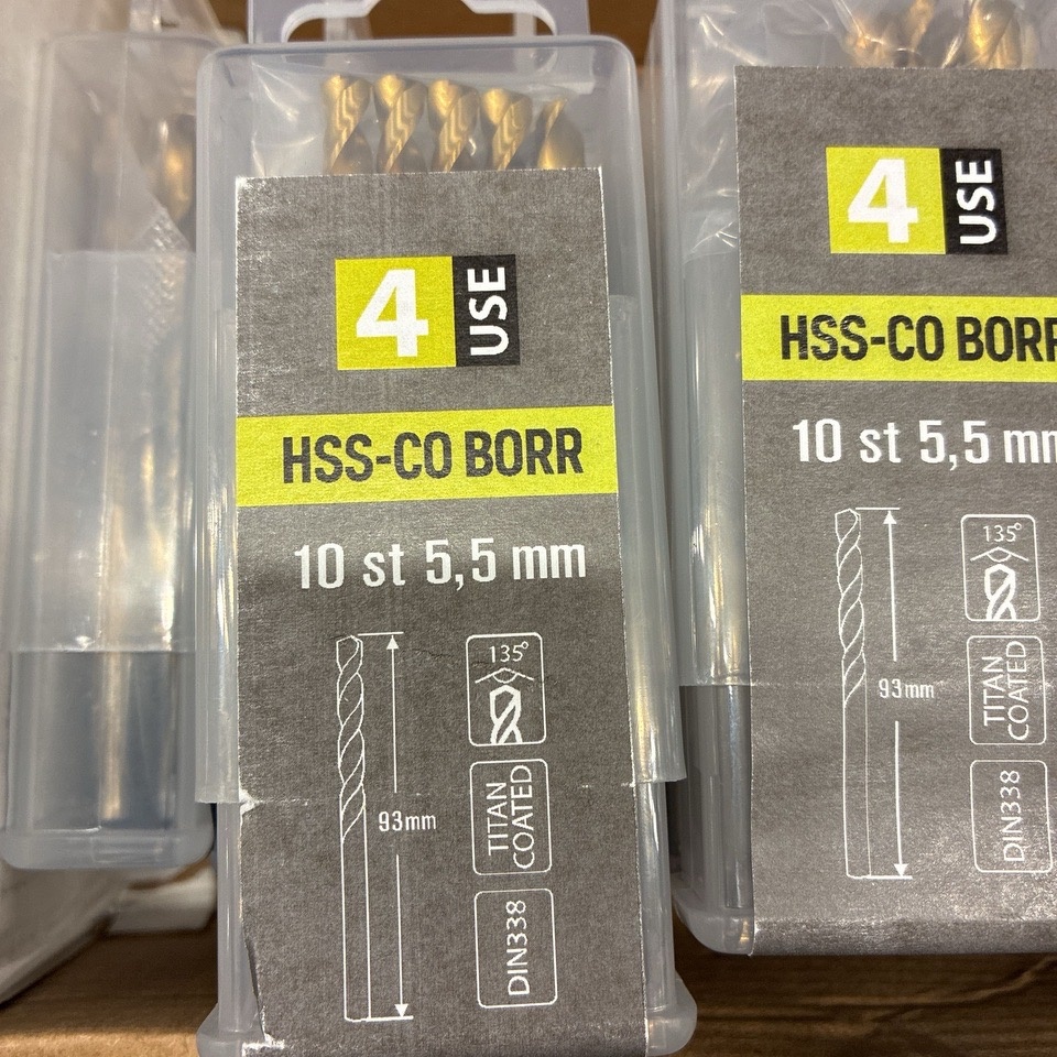 1599644-2 100 st Borr 4-USE 5.5mm HSS-CO