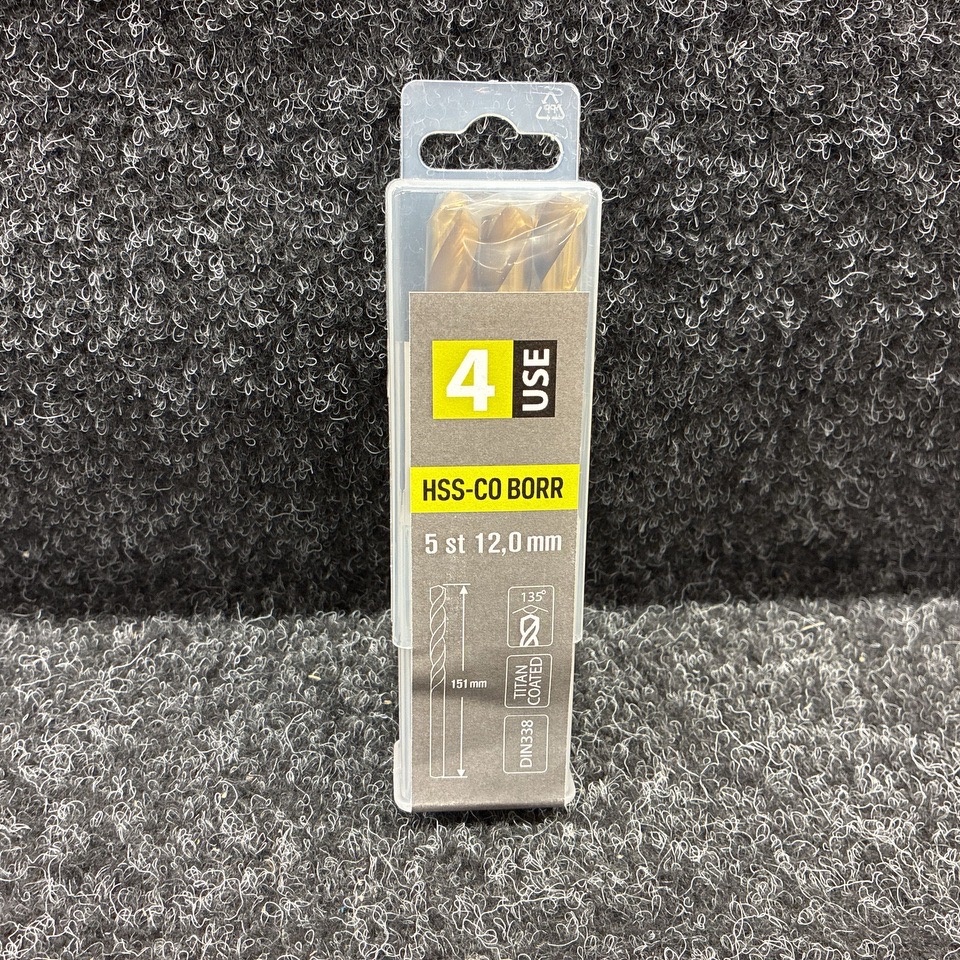 1599659-1 30 st Borr 4-USE 12.0mm HSS-CO