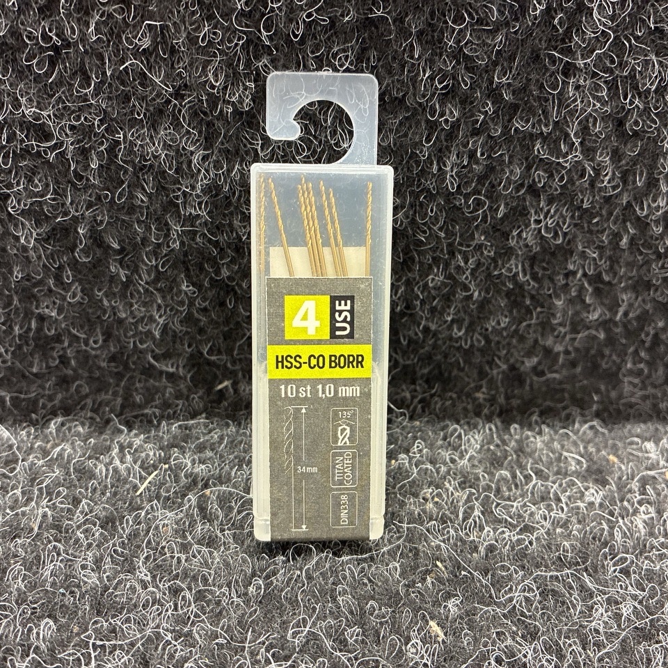 1599672-1 500 st Borr 4-USE 1.0mm HSS-CO
