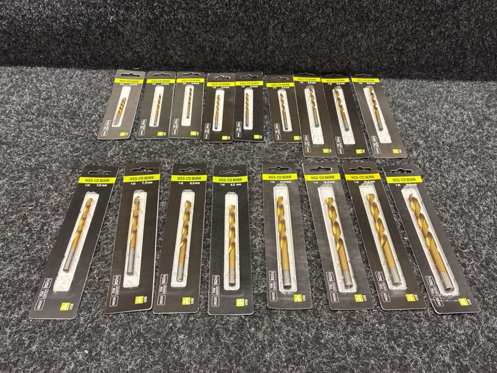 1599701-1 180 st Borr 4-USE 3.5-11.0mm HSS-CO