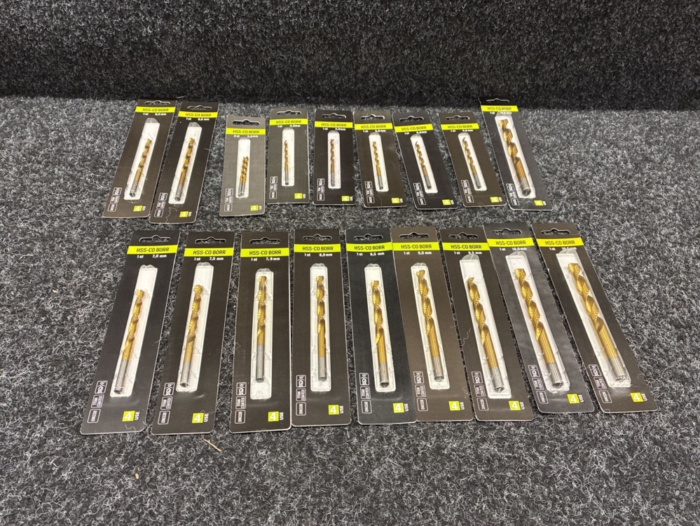 1599696-1 190 st Borr 4-USE 3.5-10.5mm HSS-CO