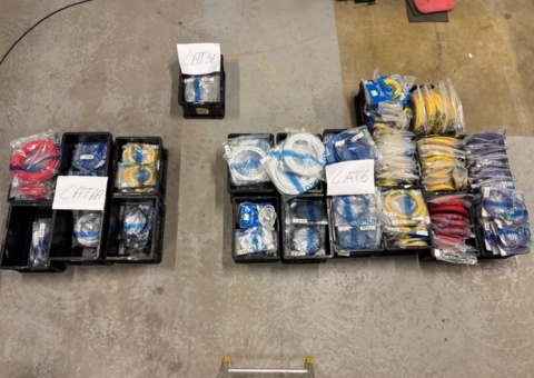 Nätverkskablar – Deltaco Cat5e, Cat6 och Cat6A