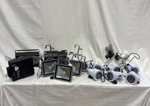 Colorpickle, Inspicientlampa, TwoLight, DMX-Shutter och LED-Washer