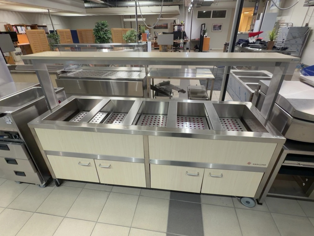 1575011-1 Serveringsvagn - Haglund Industri MASSIV-2000N