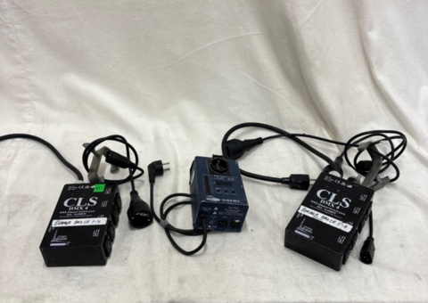 3 st 1-fasdimmer DMX-styrd