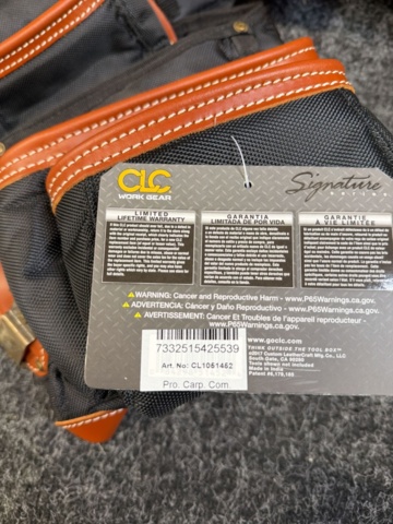 1599887-10 Snickarbälte CLC CL1051452 Kombi