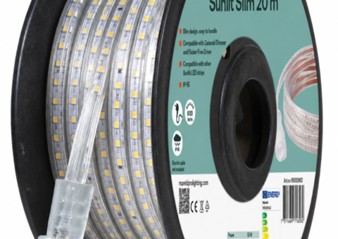 LED-slinga - Mareld Sunlit Slim, 20 m, IP65