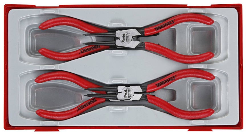 1593609-1 Spårringstångsats - Teng Tools TT474-5, 4 delar