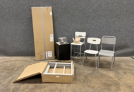 1600638 Chairs, storage units, paper trays, desk screens, etc.