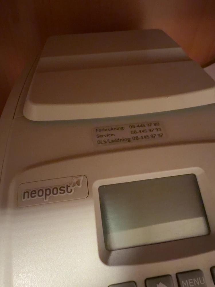 1575024-2 Frankeringsmaskin - Neopost IS350 SE Base