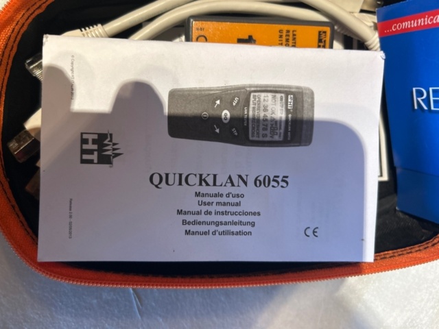 1486439-3 Nätverks-/kabeltestare – HT Instruments QuickLAN 6055