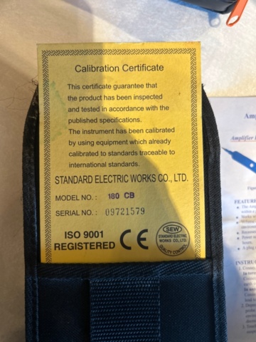 1486440-6 Kabelsökare/tongenerator med tillbehör – SEW 180 CB