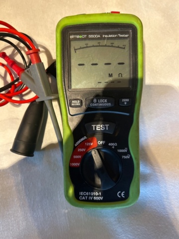 1486441-2 Isolationstestare med tillbehör – Elma Instruments DT 5500A