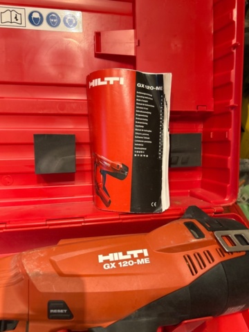 1486450-3 Gasdriven bultpistol – Hilti GX 120-ME