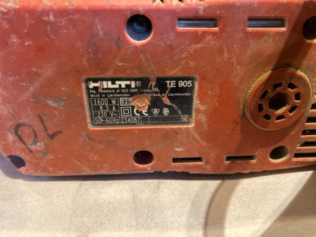 1486452-3 Mejselhammare / bilningshammare – Hilti TE 905-AVR