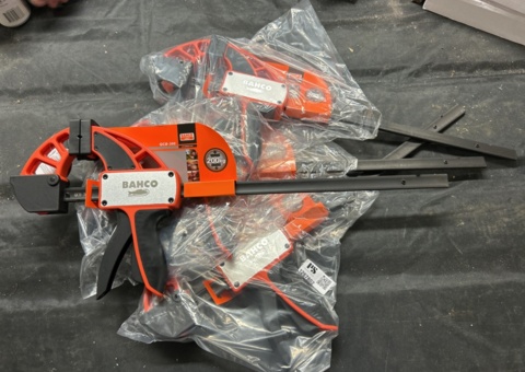 Snabbtvingar 4st Bahco QCB-300 (nya/oanvända)