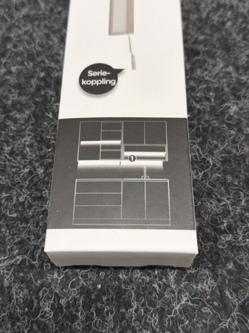 1585253-6 10 st Ledlister 6W 350lm - 400mm