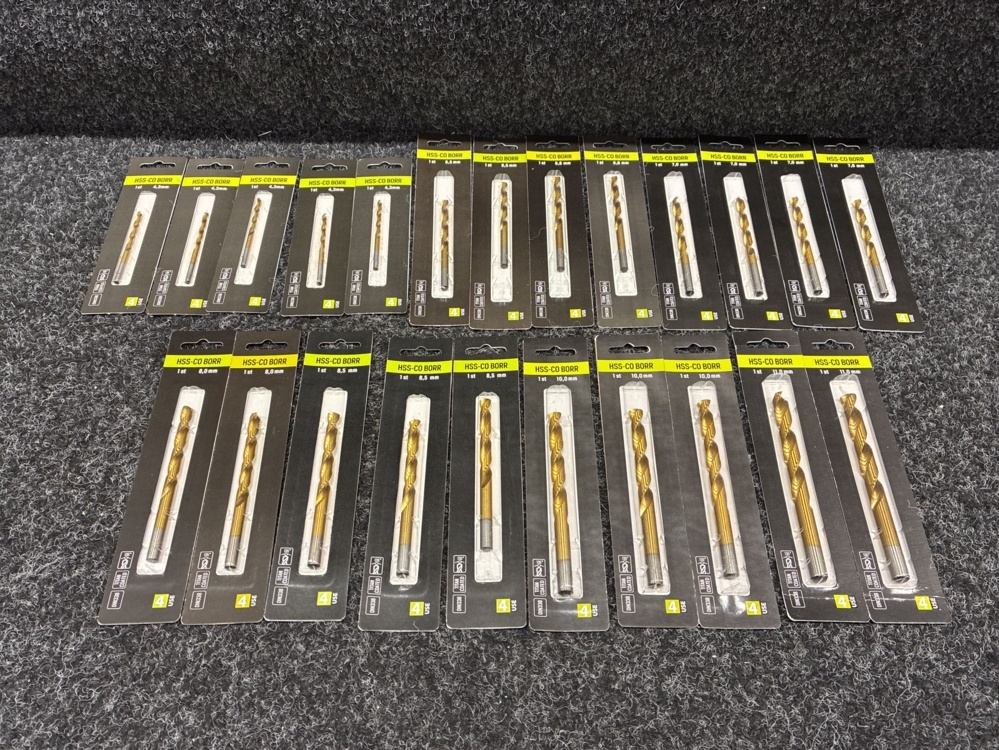 1600614-1 230 st Borr 4-USE 4.3-11.0mm HSS-CO