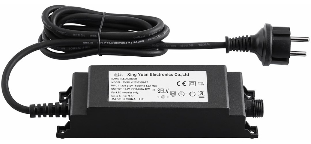 1601521-1 LED-drivdon, 10 st - Malmbergs, 12 V DC, 40 W