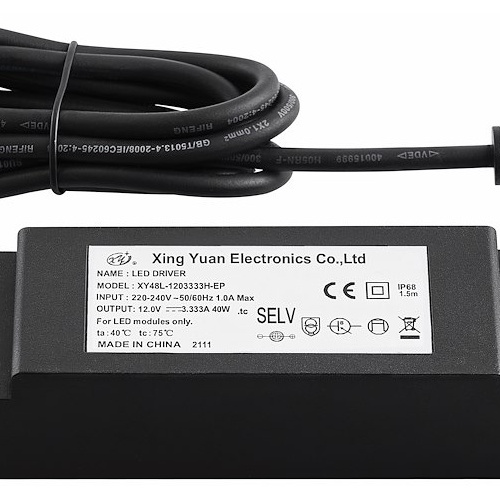 1601523-1 LED drivers, 10 pcs - Malmbergs, 12 V DC, 40 W