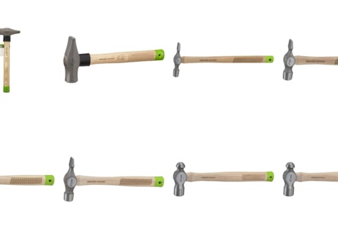 Hammers, 8 pcs - Luna, forging hammers, cross pein hammers and ball pein hammers