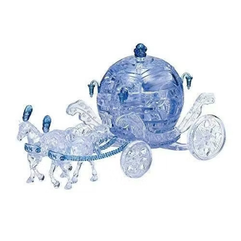 1601710-8 3D-pussel, 21 byggsatser - Crystal Puzzle, fyra modeller