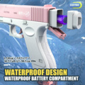 1601717-1 Vattenpistoler, 15 st - batteridrivna, rosa