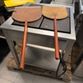1141703-5 Obefintligt använd Elektrisk pizzaugn - pizzasten - 990x920 mm - 4+4 x Ø 35 cm - upp till 450 °C