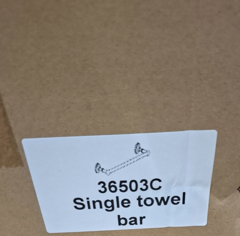 1601681-2 Handduksstång, 2 st - Tapwell TA503C / 36503C