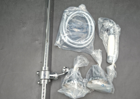 Shower set - Paffoni ZSAL010, chrome