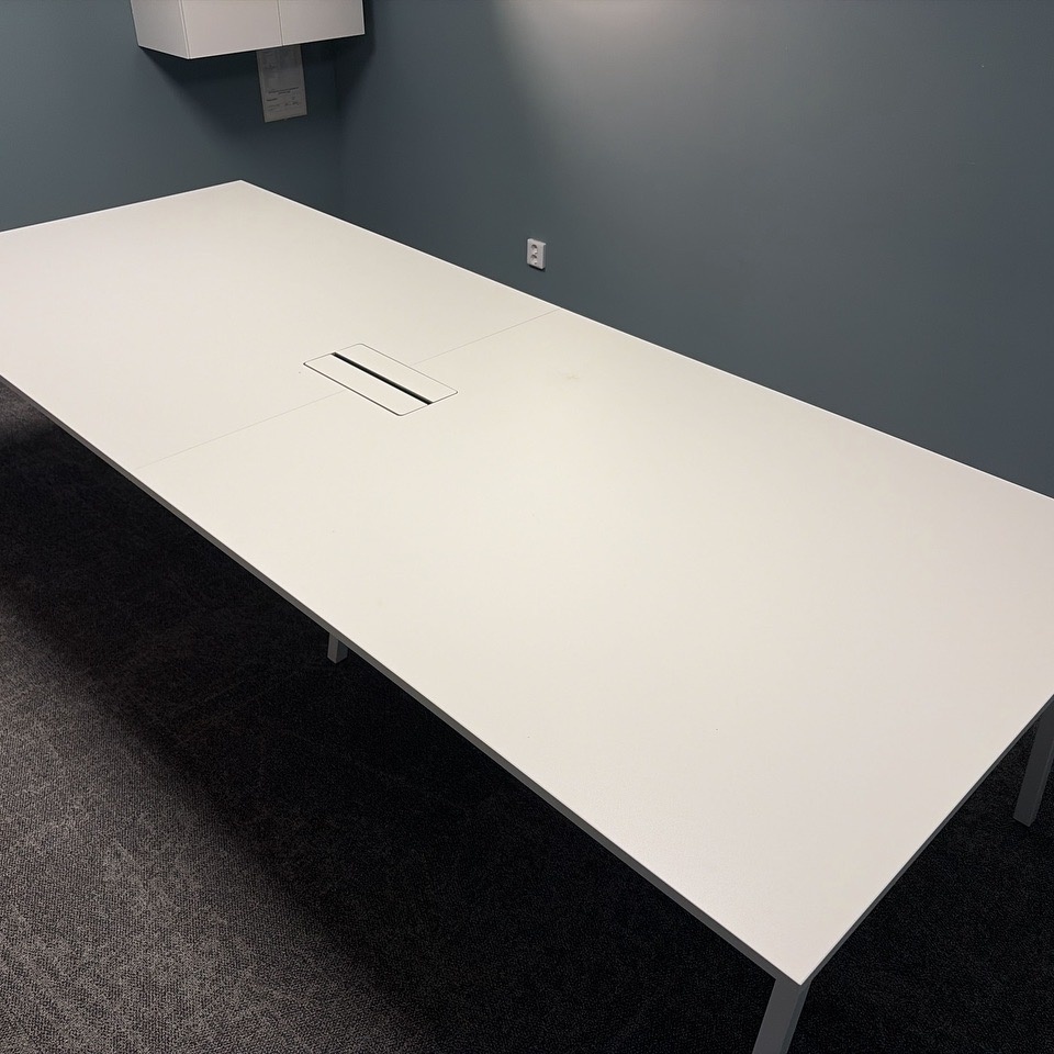 1576482-2 Conference table approx. 300x120, with built-in branch connector