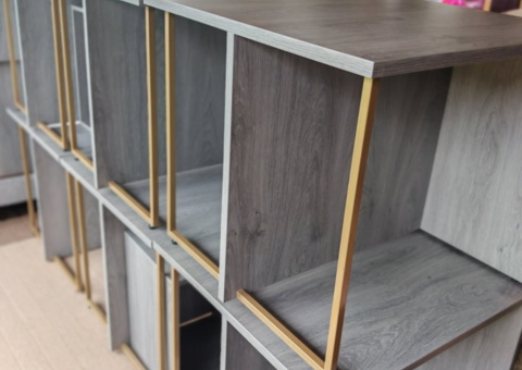 Collection of 6 display cubes/podiums - MQ