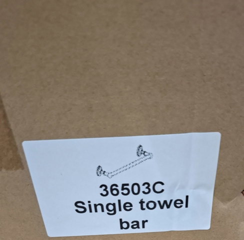 1602027-2 Handduksstång, 2 st - Tapwell TA503C / 36503C