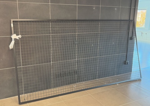 Grid wall approx. 300x152