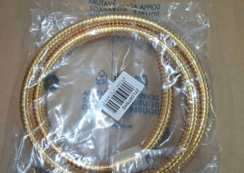 Shower hose, 3 pcs - Tapwell ZFLO075, Honey Gold