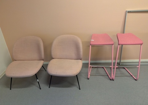 Armchairs 2 pcs, barstools 2 pcs - Lammhults