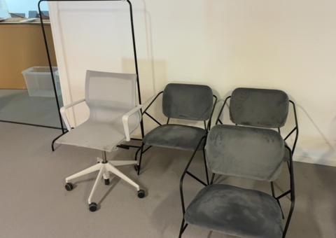 Collection of chairs and coat racks - House Doctor, Vitra