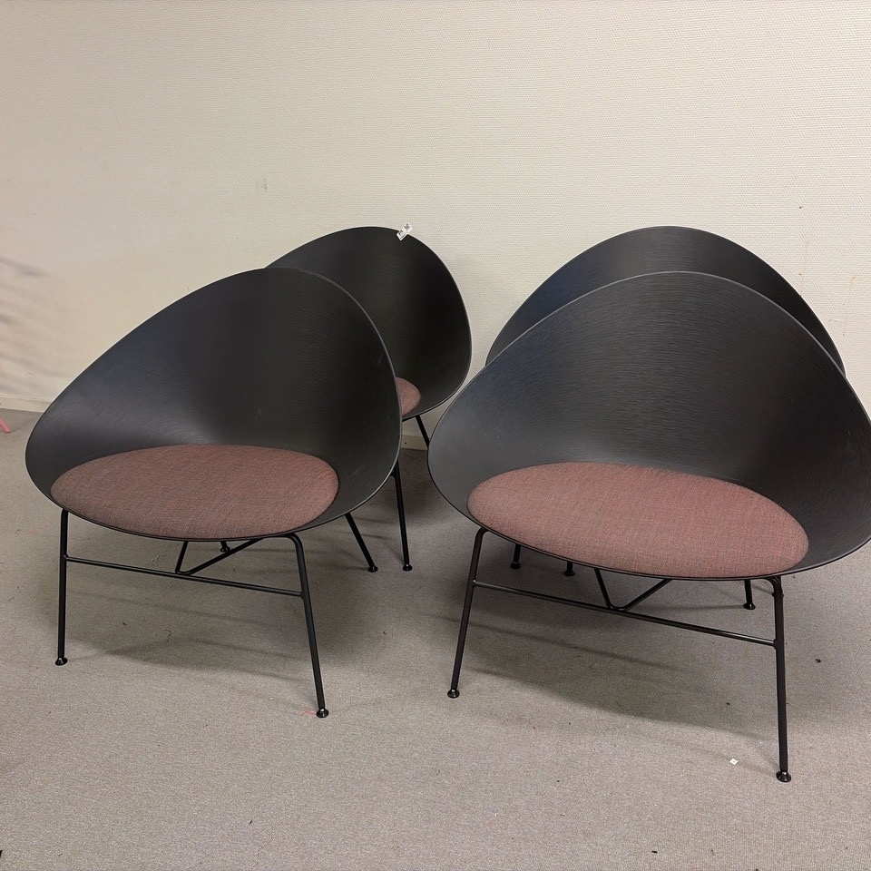 1594776-1 Chairs 4 pcs - Arper Adell
