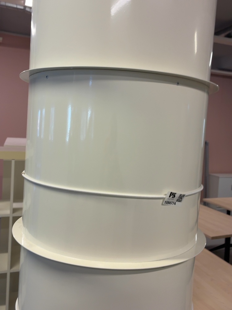 1594774-2 Newspaper rack cylindrical 2 pcs
