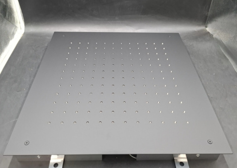 Overhead shower head - Tapwell ZSOF084, matt black
