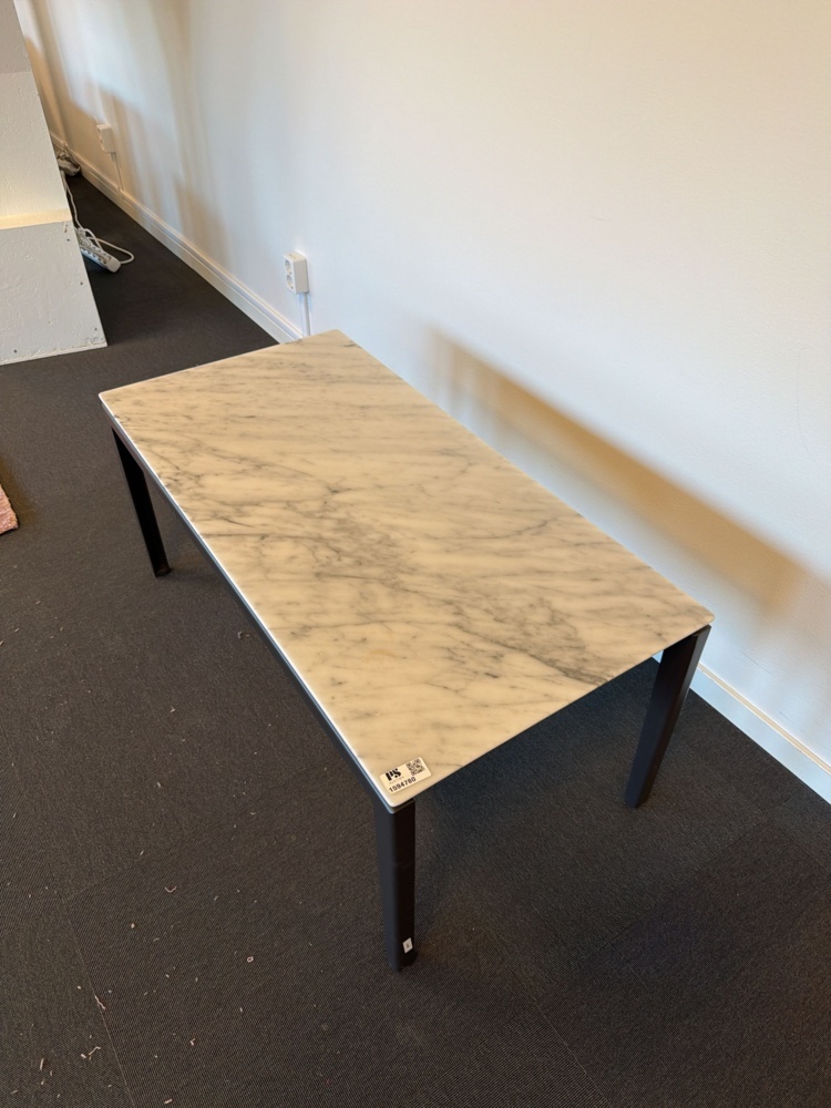 1594780-2 Table with stone top 100x50 cm
