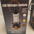 1485817-2 Uppladdningsbar LED-lampa/lykta 3st IFISH LUX Vintage Lantern